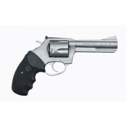 Charter Arms Target Bulldog Large .44 Spl Revolver, Matte Stainless - 74442