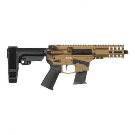 CMMG Banshee 300 MK57 5.7x28mm AR Pistol, Burnt Bronze Cerakote - 57A1843-BB