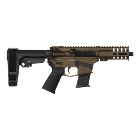 CMMG Banshee 300 MK57 5.7x28mm AR Pistol, Cerakote Midnight Bronze - 57A1843-MB