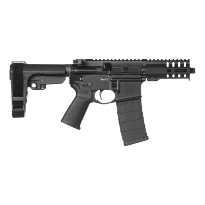 CMMG Banshee 300 MK4 9mm AR Pistol, Hardcoat Anodized Graphite Black - 94A179C-GB