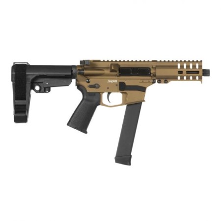 CMMG Banshee 300 MKGS 9mm AR Pistol, Burnt Bronze Cerakote - 99A172F-BB