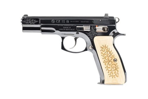 CZ 75B 9Mm Semi-Automatic Blued Pistol 91137 806703911373