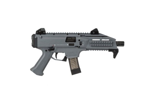 CZ-USA CZ Scorpion EVO 3 S1 Pistol Battleship Grey (Low Capacity) 9mm AR Pistol, Battleship Gray - 01356