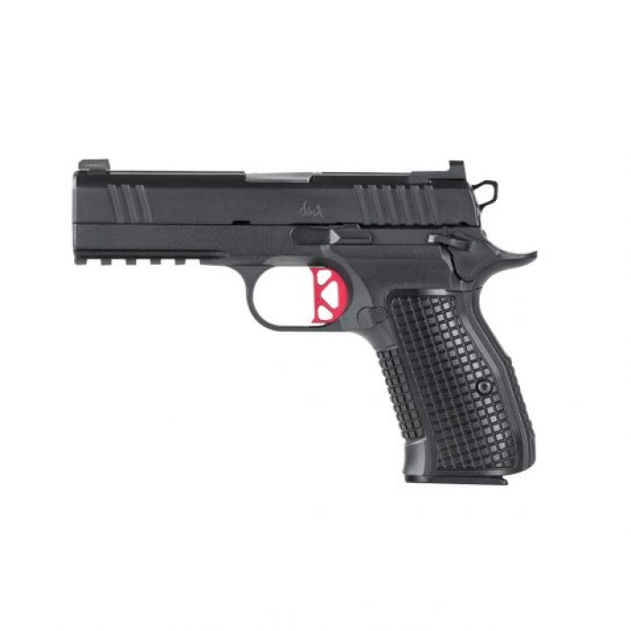 Dan Wesson DWX Compact Light Rail 9mm Pistol, Blk - 92101