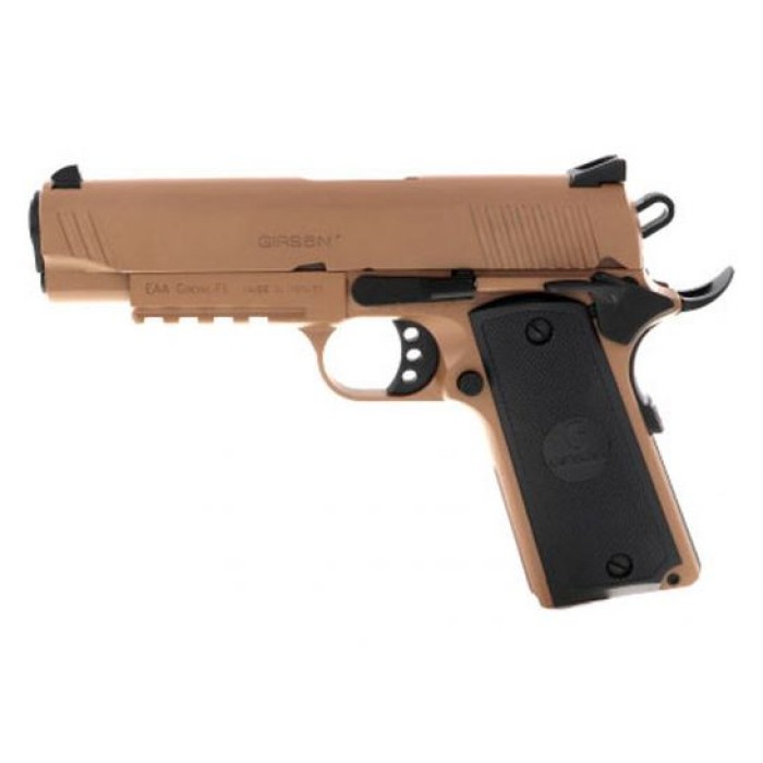 EAA Corp Girsan MC1911C (Commander) 9mm Pistol, FDE - 390054