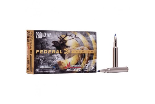 Federal 155 gr Terminal Ascent .280 Ammo, 20/pack - P280AITA1