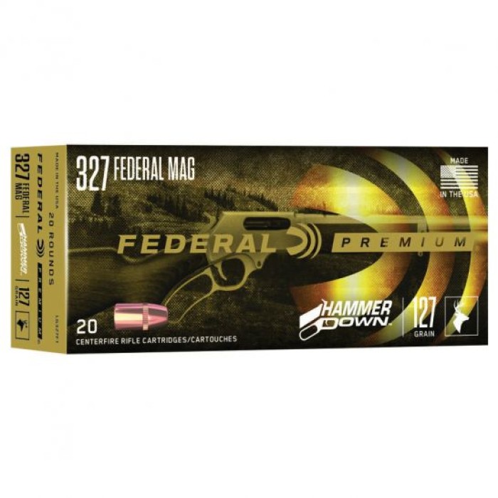 Federal HammerDown 127 gr BHP .327 Federal Mag Ammo, 20/pack - LG327F1
