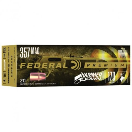 Federal HammerDown 170 gr BHP .357 Mag Ammo, 20/pack - LG3571