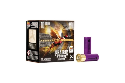 Federal Prairie Storm Lead #6 Shot 2-3/4" 16 Gauge Ammo, 25rds - PFX164FS6