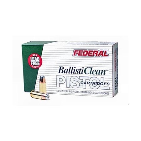 Federal BallistiClean Lead-Free 100 gr 9mm Ammo, 50/box - BC9NT3