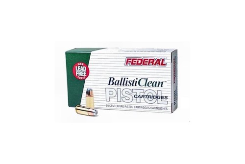 Federal BallistiClean Lead-Free 100 gr 9mm Ammo, 50/box - BC9NT3