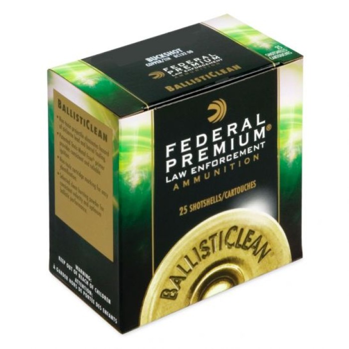 Federal Premium BallistiClean 2 3/4" 325gr 12ga Frangible Rifled Slug, 25rds - BC127RS