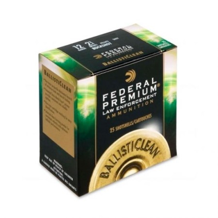 Federal BallistiClean Frangible 2 3/4" 00buck 12 Gauge Ammo, 25rd - BC13200