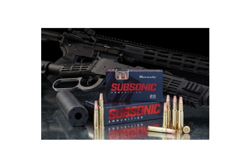 Hornady Subsonic 395 gr Sub-X .450 Ammo, 20/box - 82247