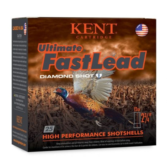 Kent Ultimate Fast Lead 12 GA 25 Rounds per Box