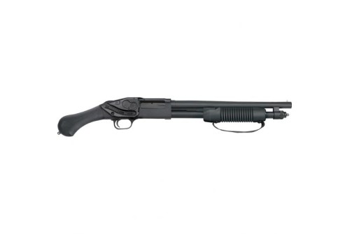 Mossberg 590 Shockwave Laser Saddle 14.375" 20 Gauge Shotgun 3" Pump - 50637