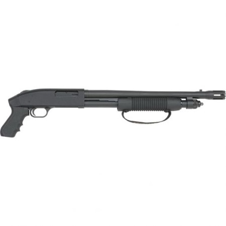 Mossberg 50697 590 Cruiser 12 Gauge 3" 6+1 18.50" Cylinder Bore Barrel Matte Blued Rec Black FLEX Pistol Grip Stock Right Hand