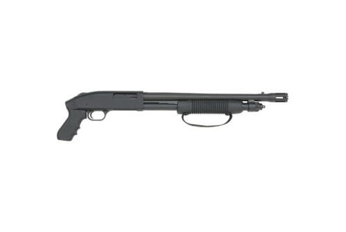 Mossberg 50697 590 Cruiser 12 Gauge 3" 6+1 18.50" Cylinder Bore Barrel Matte Blued Rec Black FLEX Pistol Grip Stock Right Hand