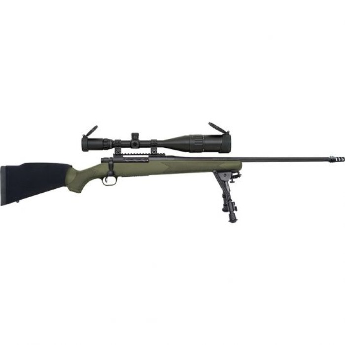 Mossberg Patriot Night Train .300 Win Mag Bolt Action Rifle w/ 6-24x50mm Scope, OD Green - 28122