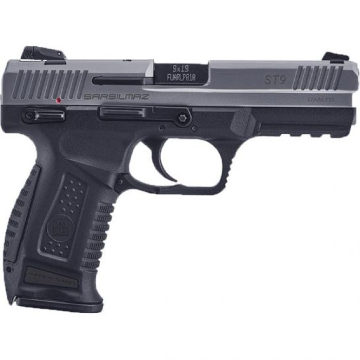 SAR USA ST9 9mm Pistol, Blk - ST9STS