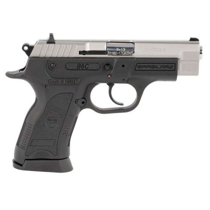 SAR USA B6C 10rd 9mm Pistol, Blk - B69CST10