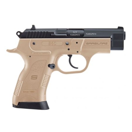 SAR USA B6C Compact 9mm Pistol, FDE - B6C9FD