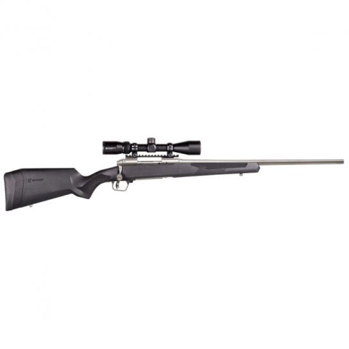 Savage Arms 110 Apex Storm XP 6.5 PRC Bolt Action Rifle w/ 3-9x40mm Vortex Crossfire II Scope, Matte Black - 57596