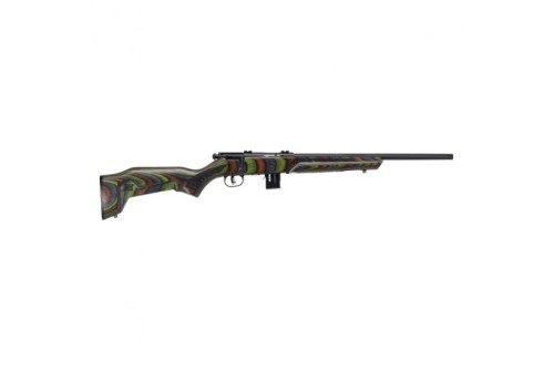 Savage Arms 93R17 Minimalist .17 HMR Bolt Action Rifle, Natural Green - 96636