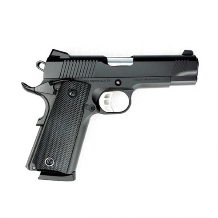 SDS Imports 1911 Carry B45 .45 ACP Pistol w/ Rail, Cerakote Black - 1911CB45R