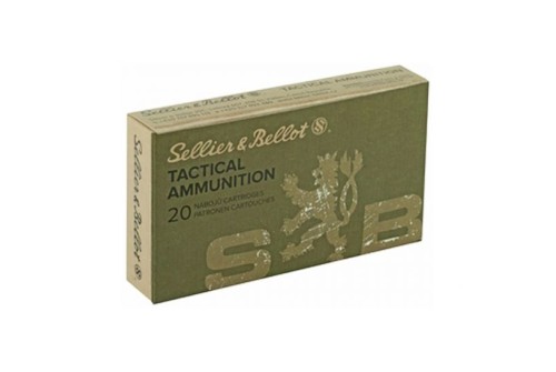 Sellier & Bellot Tactical 5.56 55gr FMJ Ammunition, 20rds - SB556A