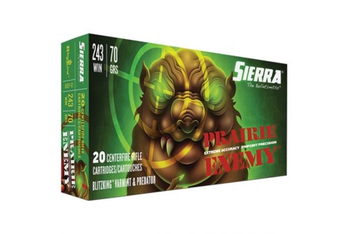 Sierra GameChanger 70 gr Sierra BlitzKing .243 Win Ammo, 20/box - A1507--02
