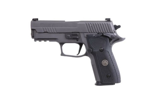 Sig Sauer P229 Legion Compact SAO 9mm Pistol, Legion Gray Cerakote Elite - 229RM-9-LEGION-SAO