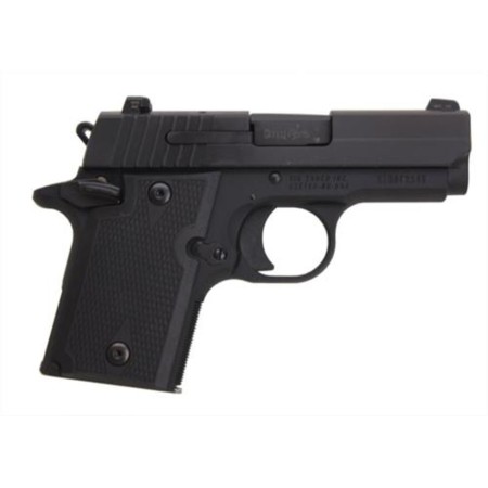 SIG SAUER P938 Black Nitron 3in 9mm 6rd Pistol (938-9-BSS-AMBI)