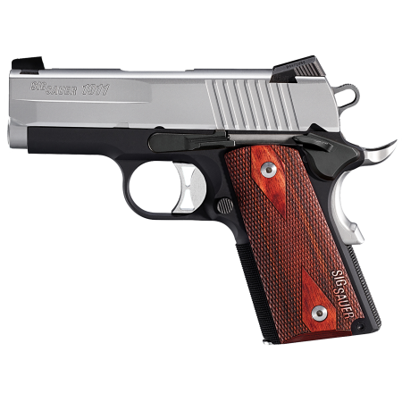 SIG SAUER 1911 Two-Tone Ultra Compact 3.3in 9mm 8rd Pistol (1911UT-9-TSS)