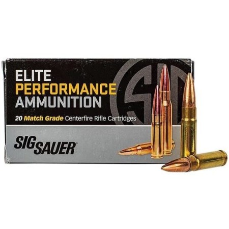 Sig Sauer TAC-TX .300 AAC Blackout 110 gr BT 20rds Rifle Ammo for High-Performance Shooting - T300BLK110TTX2