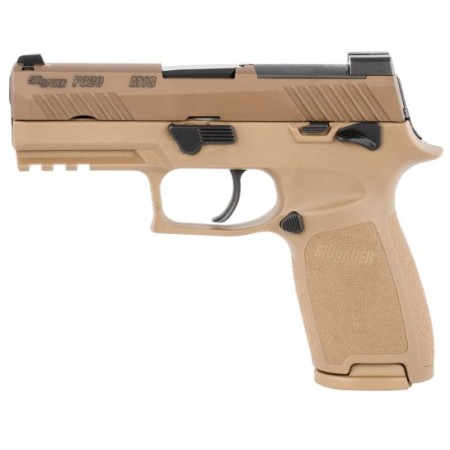 Sig Sauer P320-M18 Carry 9mm Pistol, Stainless - 320CA-9-M18-MS-10