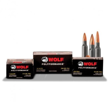 Wolf Performance Ammo Military Classic Steel 7.62 X 54 148-Grain 20-Rounds