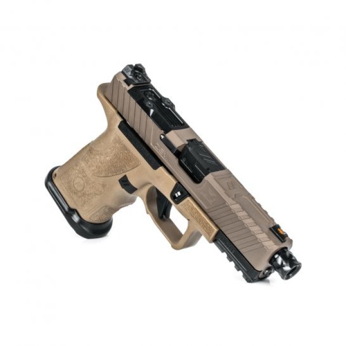 ZevTech OZ-9C Compact 4.48" 9mm Pistol, FDE - OZ9C-CPT-FDE-B-TH