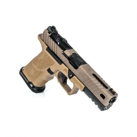 ZevTech OZ-9 Standard 4.49" 9mm Pistol, FDE - OZ9-STD-COVERT-FDE-B