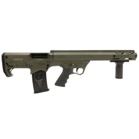 Black Aces Tactical Bullpup 12 GA Shotgun Pump 18.5" 5 Rd OD Green - BATBPPGRN