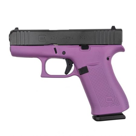 Glock 43X 3.41" 9mm Pistol, Purple - PX4350204WPFO