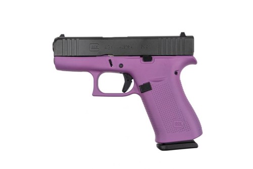 Glock 43X 3.41" 9mm Pistol, Purple - PX4350204WPFO