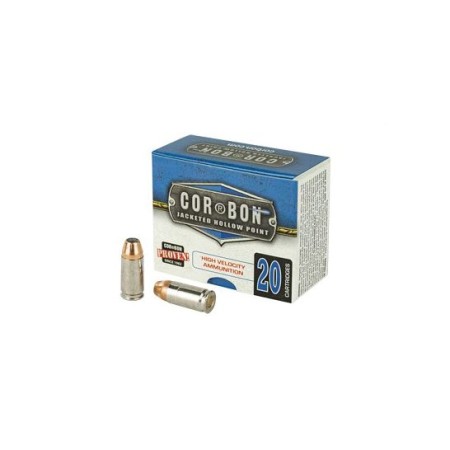 CorBon Self Defense 9mm Ammo 90 Grain JHP +P, 20 rds/box - 990
