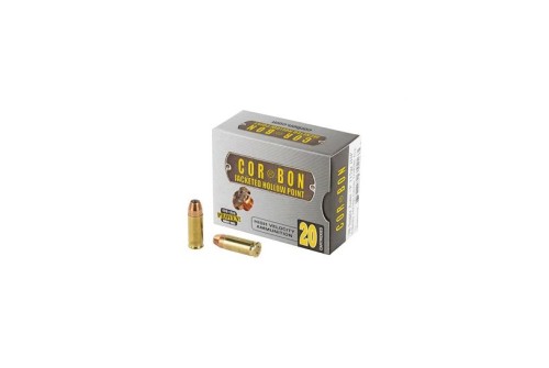 CorBon Self Defense 38 Super Ammo 115 Grain JHP +P, 20 rds/box - 38X11520