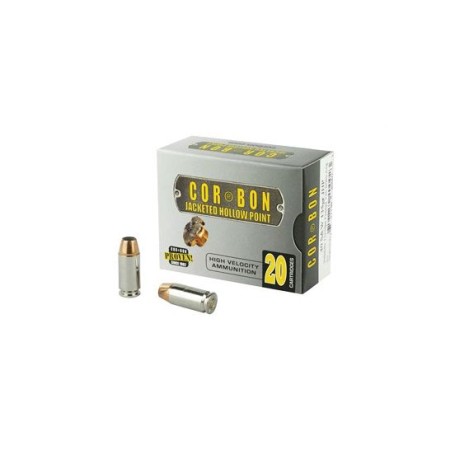 CorBon Self Defense 40 S&W Ammo 135 Grain JHP, 20 rds/box - 40135