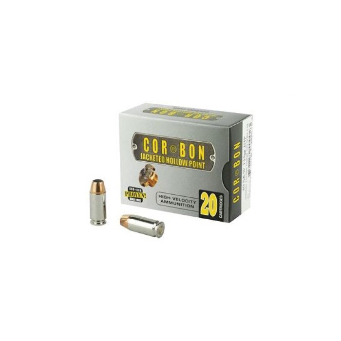 CorBon Self Defense 40 S&W Ammo 135 Grain JHP, 20 rds/box - 40135