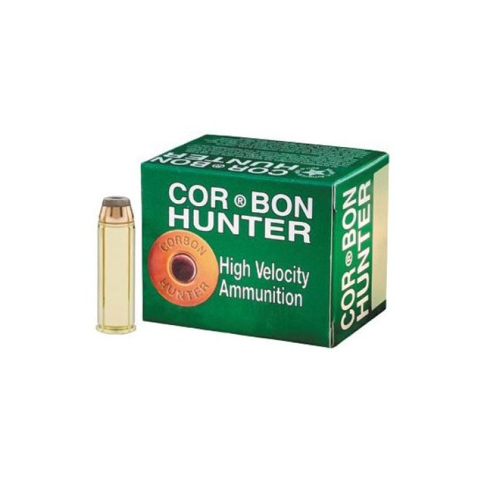 CorBon Hunting 454 Casull Ammo 240 Grain Jacketed Hollow Point, 20 rds/box - 454240JHP