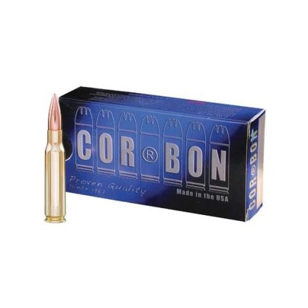 CorBon Performance Match Subsonic 308 Win Ammo 185 Grain FMJ, 20 rds/box - PM308S185