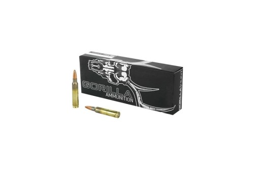 Gorilla Ammunition Lehigh Controlled Chaos Brass .223 Rem 62-Grain 20-Rounds SC