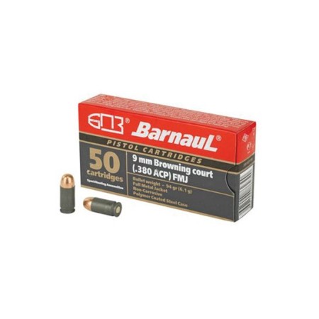 Barnaul Ammunition 380 ACP Pistol Cartridges